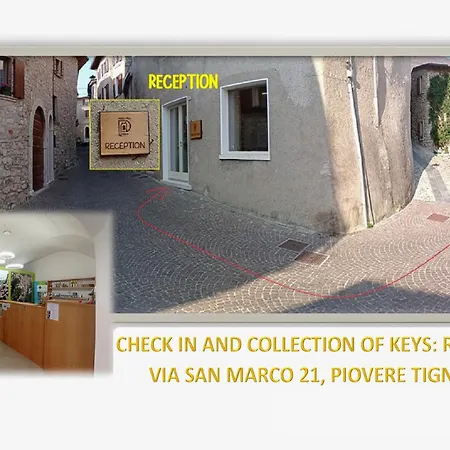 Diffuso Borgo Piovere, Naol Attico Διαμέρισμα Tignale